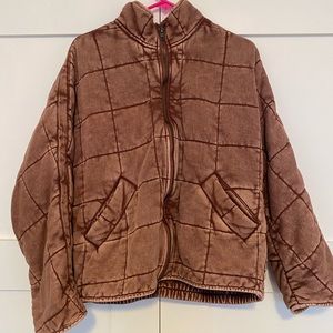 Free People Dolman Quilted Jacket